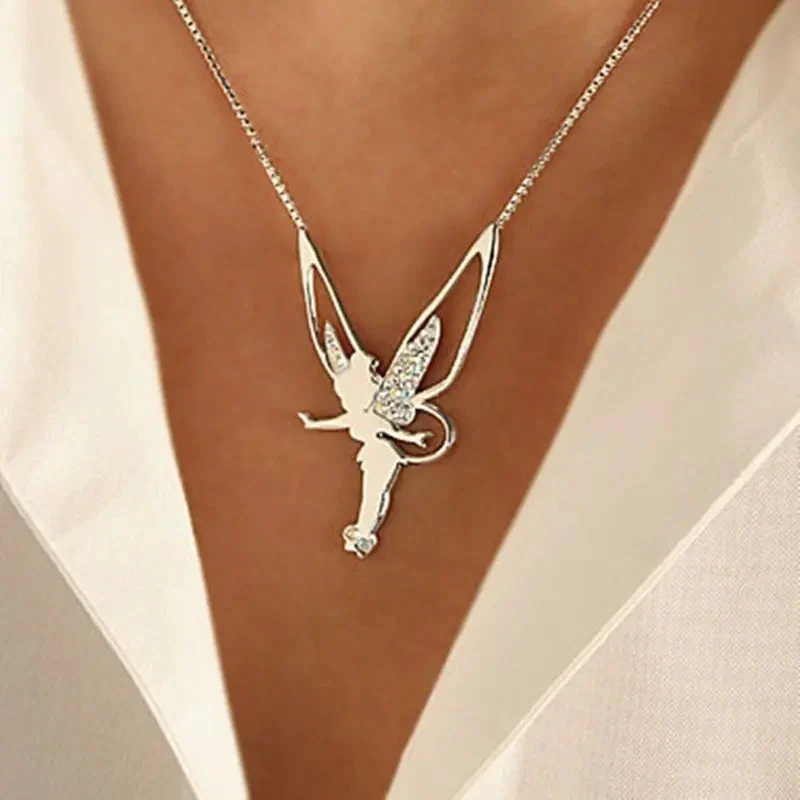 Fairy Necklace in Gold and Silver - Image 3