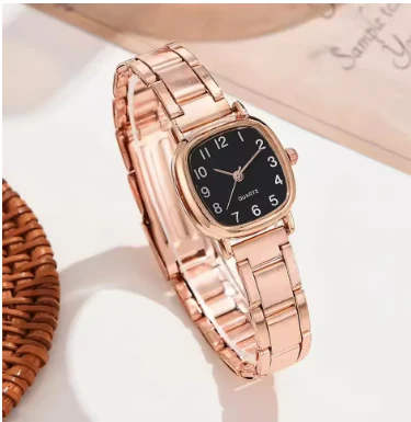 Luxurious Quartz Watch Featuring Stainless Steel Band - Image 4