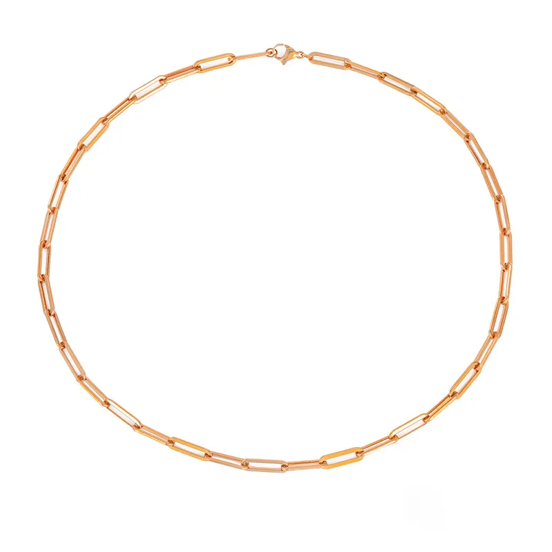 Women’s Stainless Steel Chain Necklace - Image 3